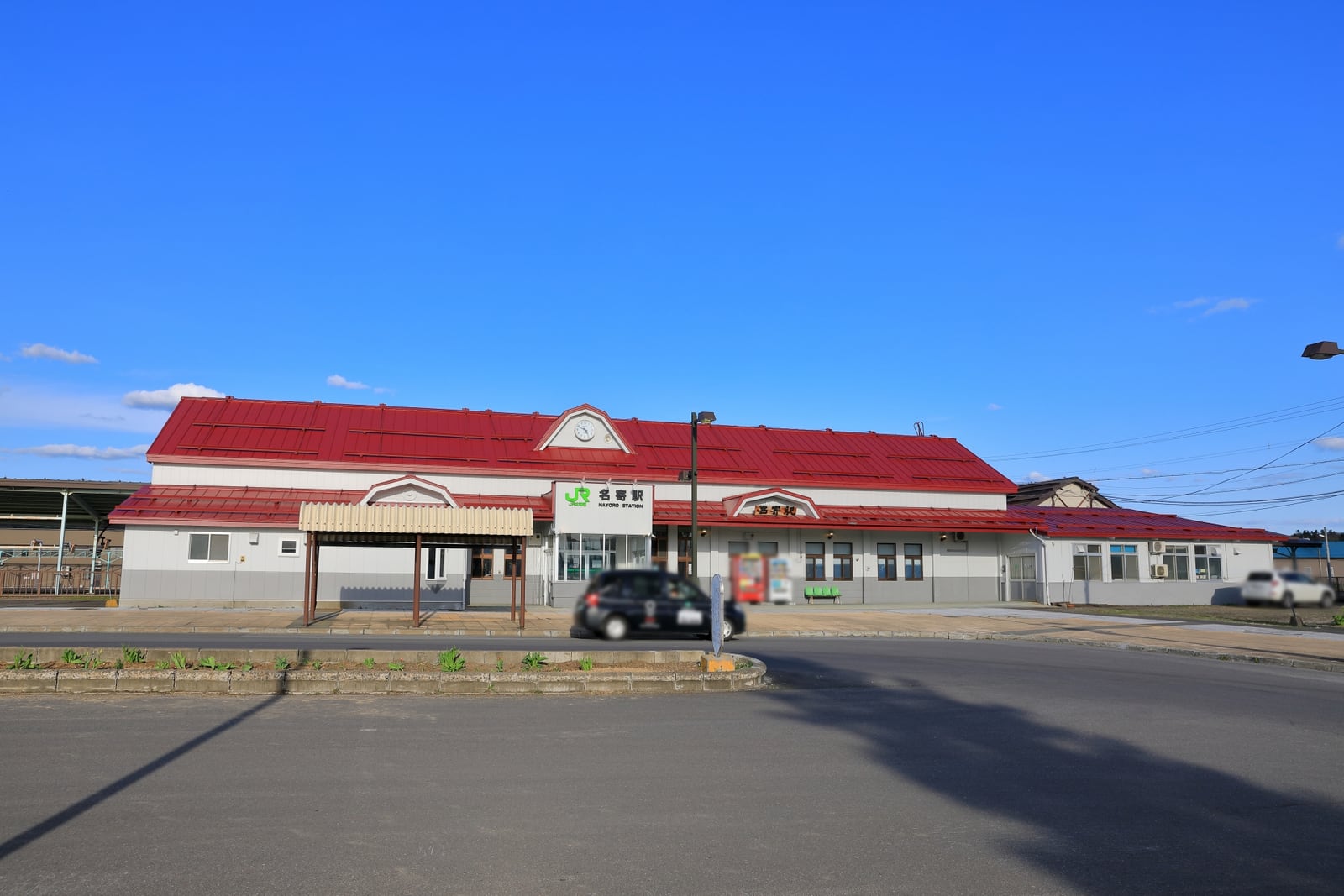 名寄市の名寄駅の駅舎